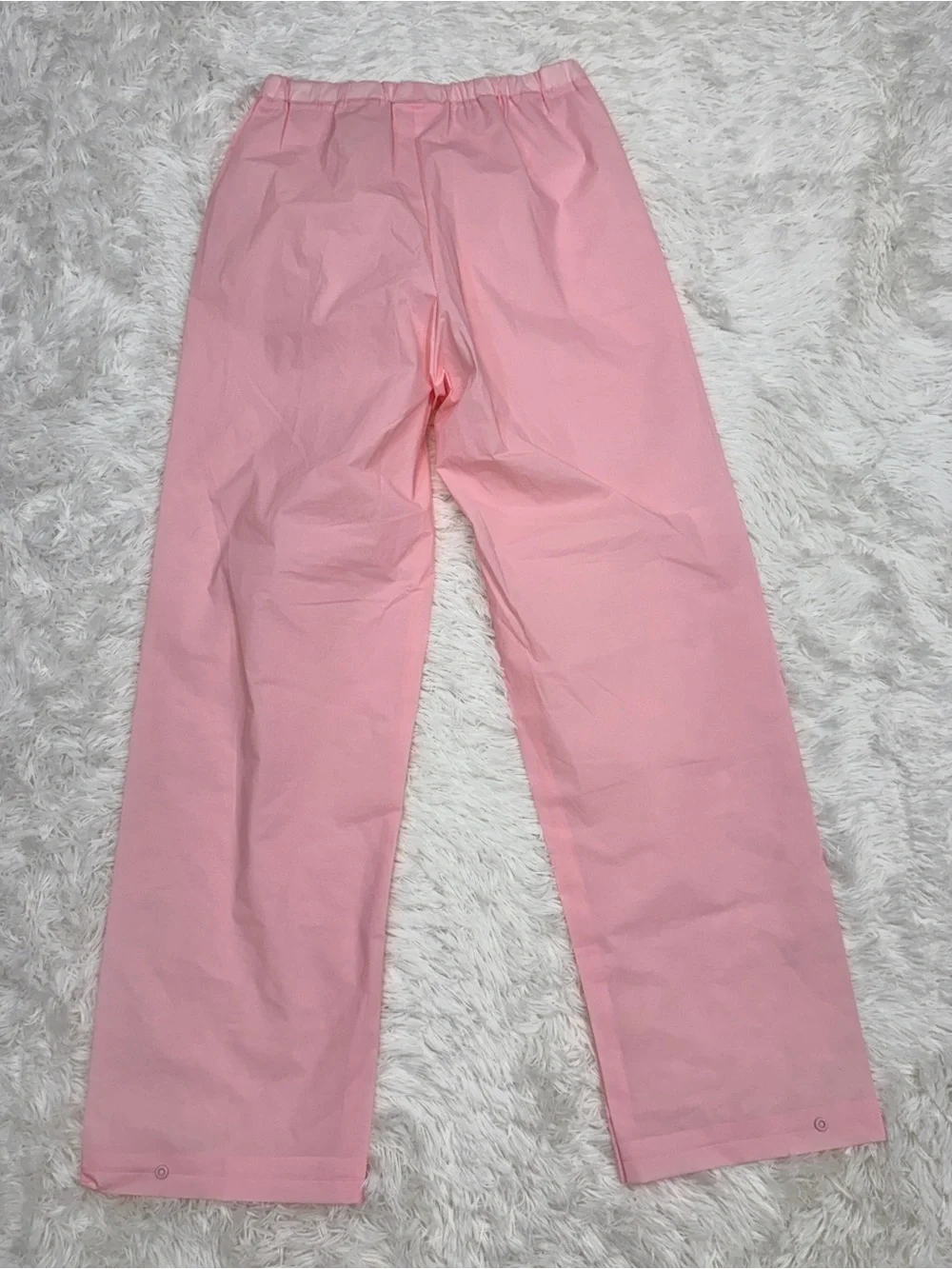 Child’s Large Pink Waterproof Rain Pants. Good Condition.